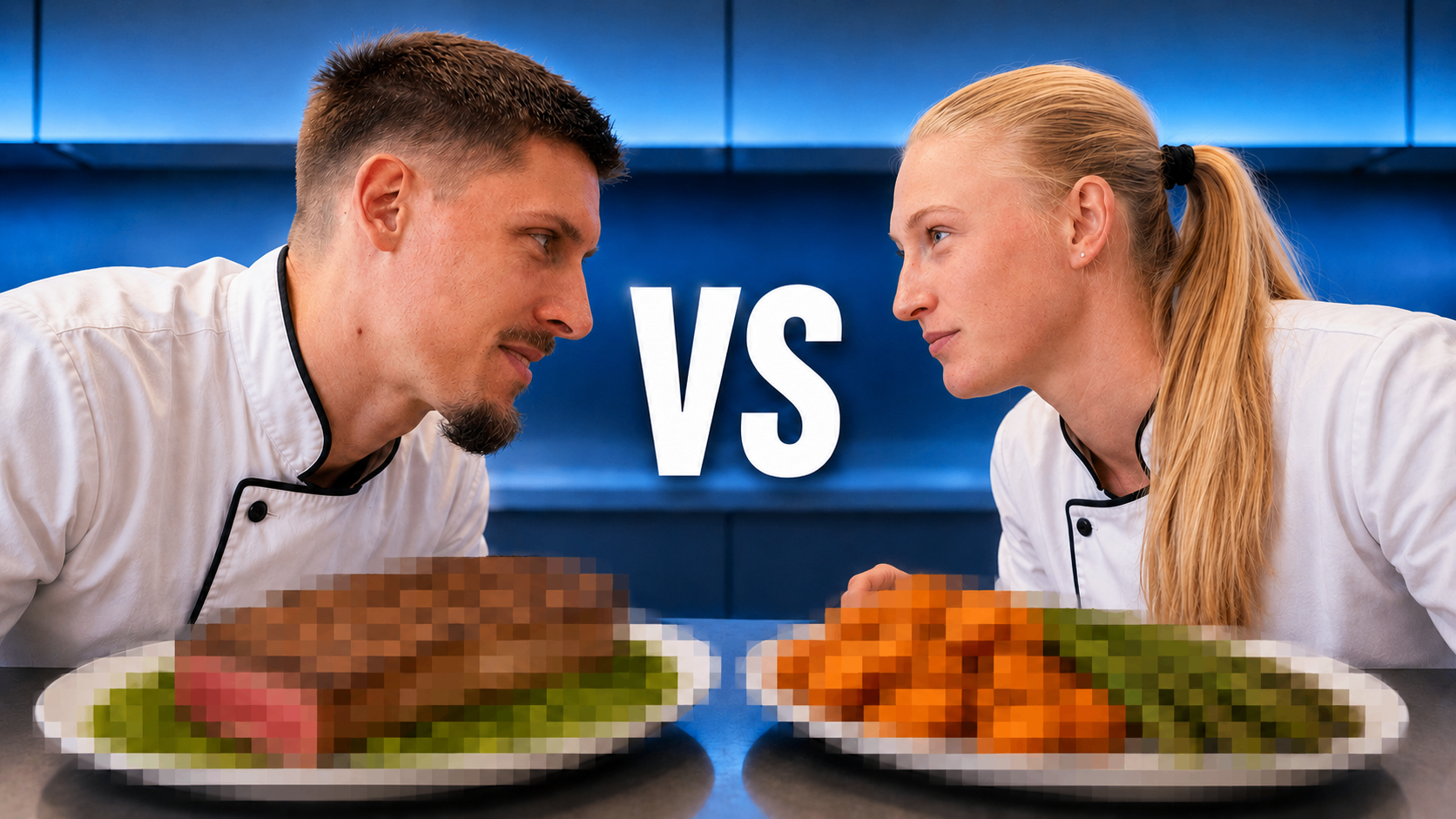 Food YouTube thumbnail design by Xander Uselmann